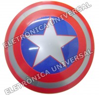 Escudo Capitão America (Cinza)